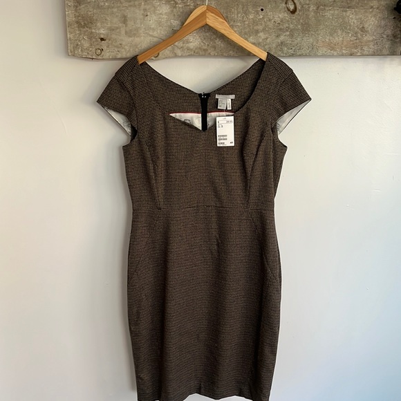 🆕🏷️ Houndstooth sheath dress - Picture 1 of 7